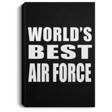World's Best Air Force - Canvas Portrait