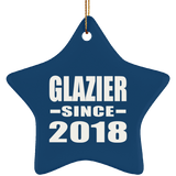 Glazier Since 2018 - Star Ornament