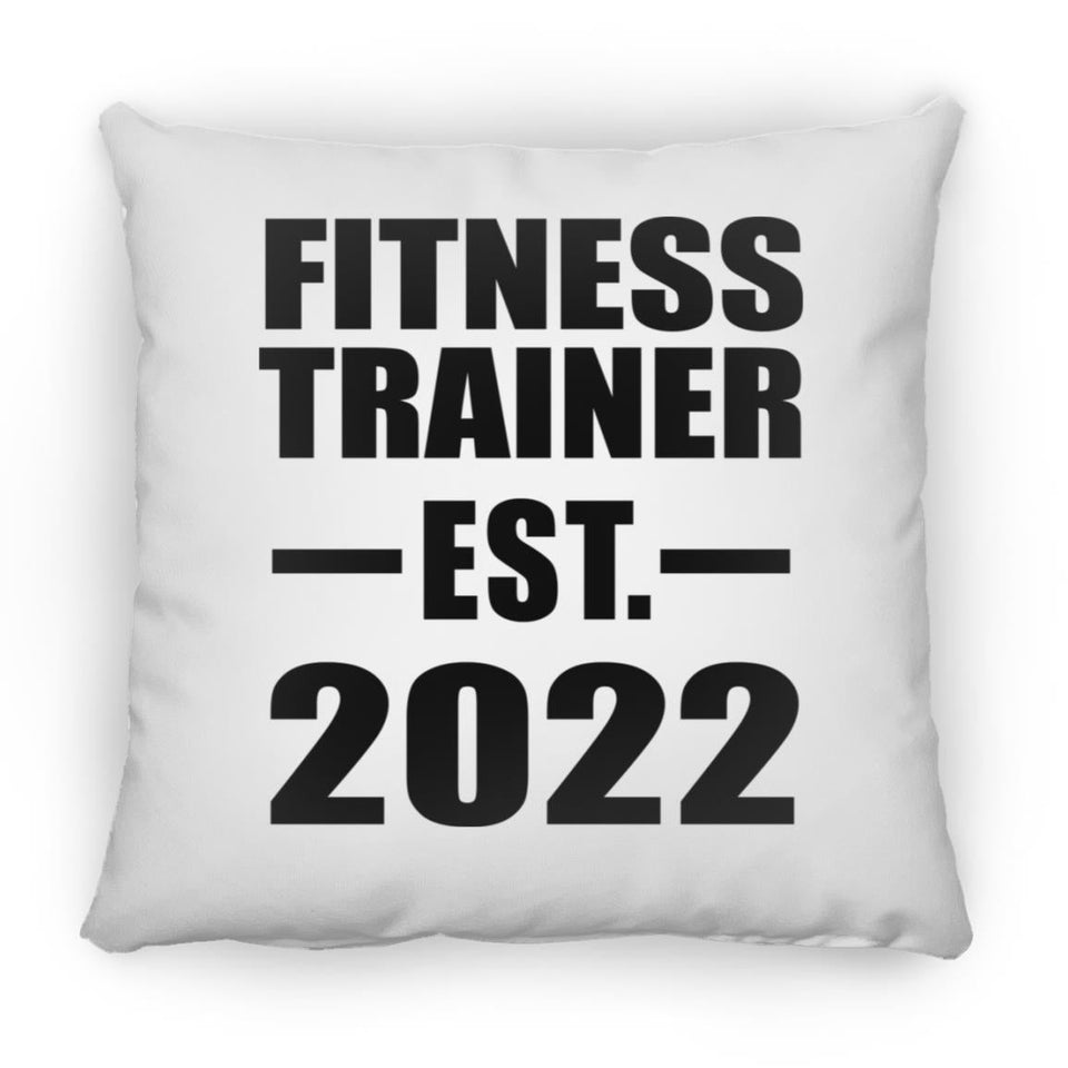Fitness Trainer Established EST. 2022 - Throw Pillow