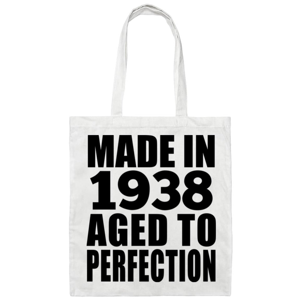 86th Birthday Made In 1938 Aged to Perfection - Tote Bag White