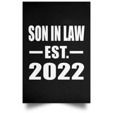 Son In Law Established EST. 2022 - Poster Portrait