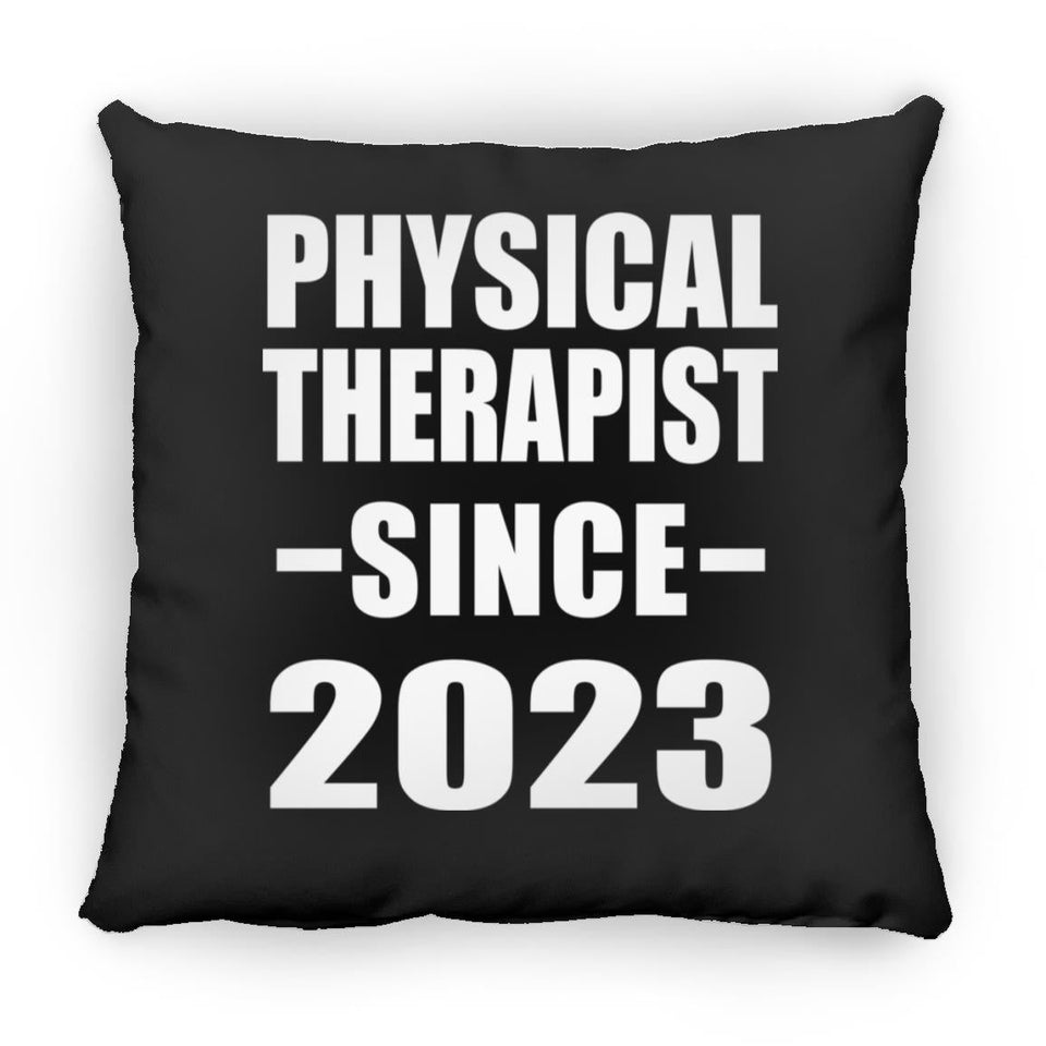 Physical Therapist Since 2023 - Throw Pillow Black