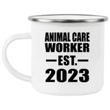 Animal Care Worker Established EST. 2023 - 12oz Camping Mug