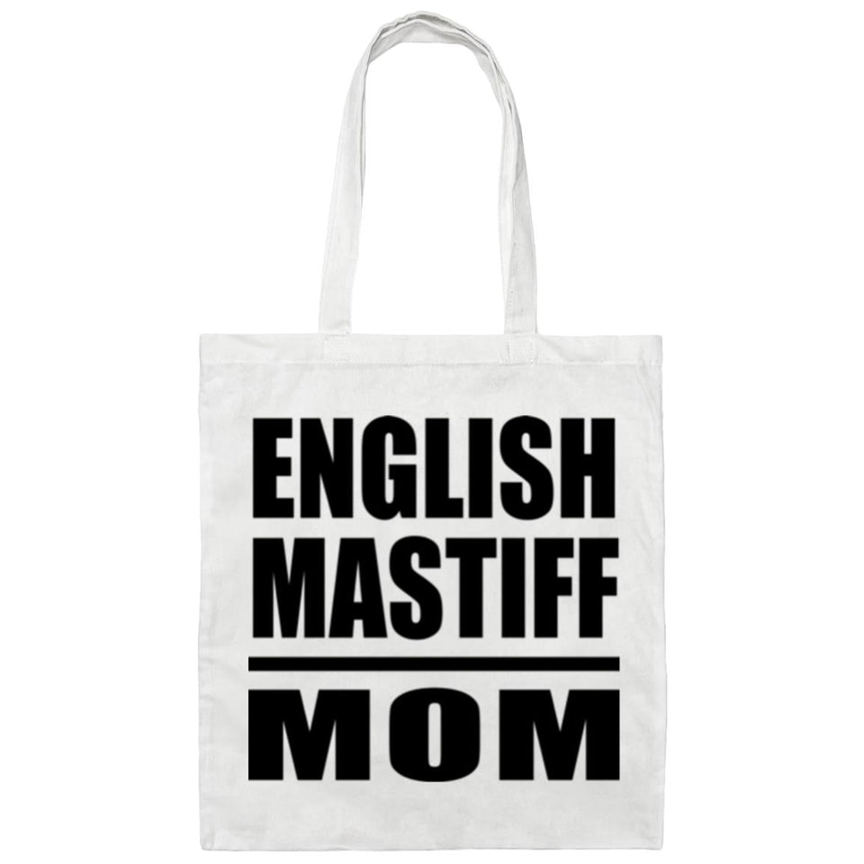 English Mastiff Mom - Tote Bag White