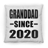 Granddad Since 2020 - Throw Pillow
