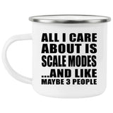All I Care About Is Scale Modes - 12oz Camping Mug