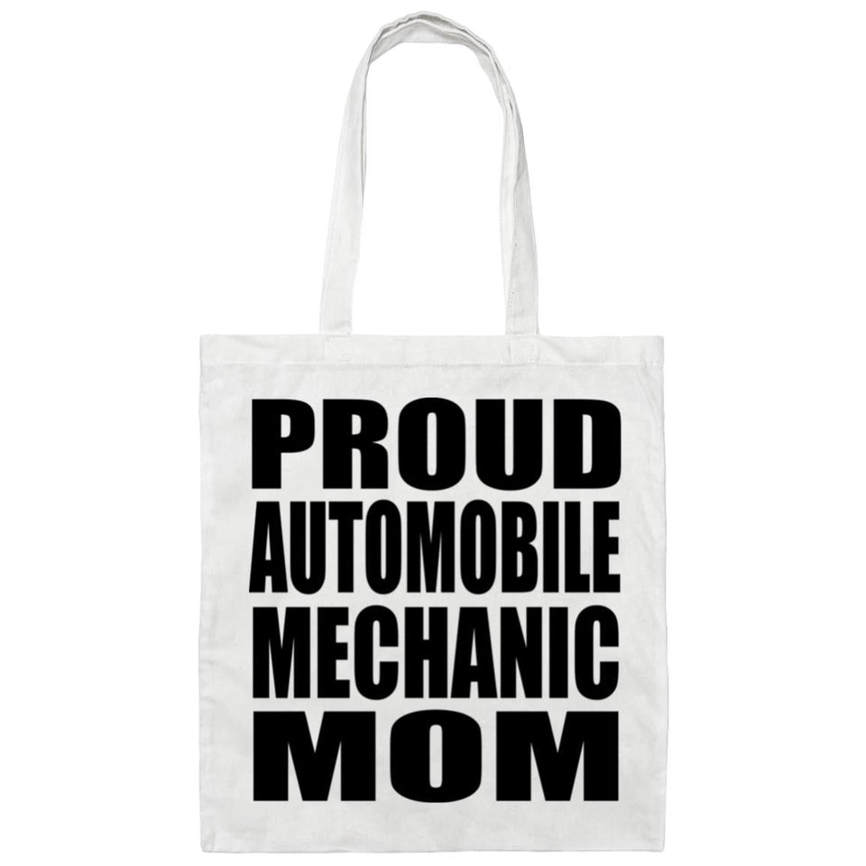 Proud Automobile Mechanic Mom - Tote Bag White