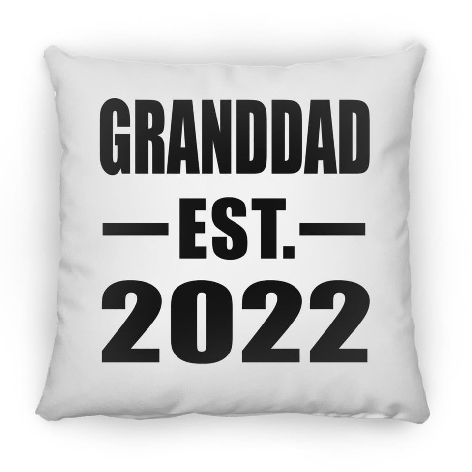 Granddad Established EST. 2022 - Throw Pillow