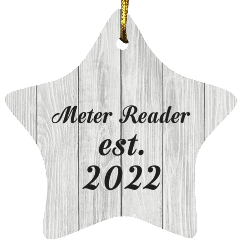 Meter Reader Established Est. 2022 - Star Ornament F