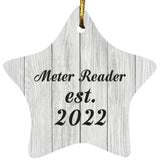 Meter Reader Established Est. 2022 - Star Ornament F