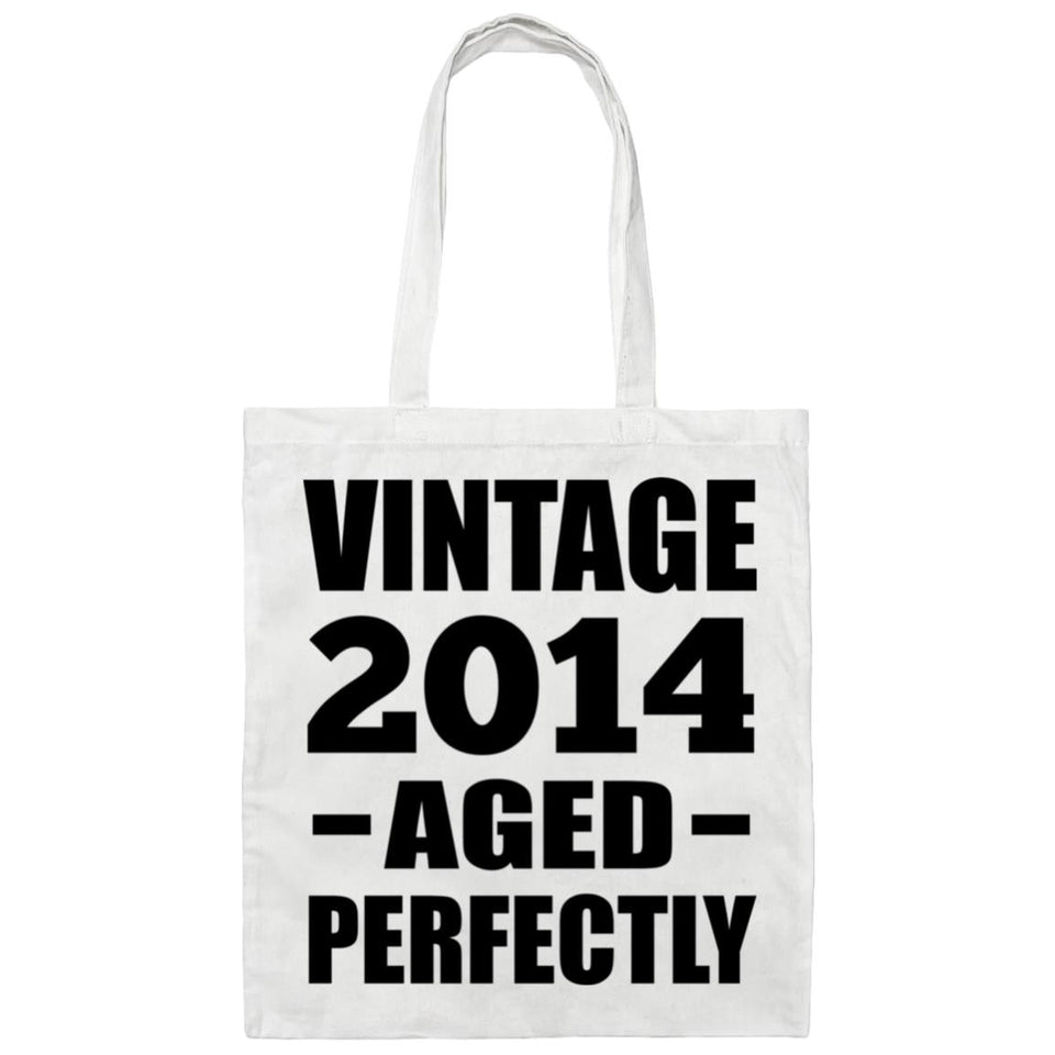 10th Birthday Vintage 2014 Aged Perfectly - Tote Bag White