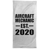 Aircraft Mechanic Established EST. 2020 - Hand Towel