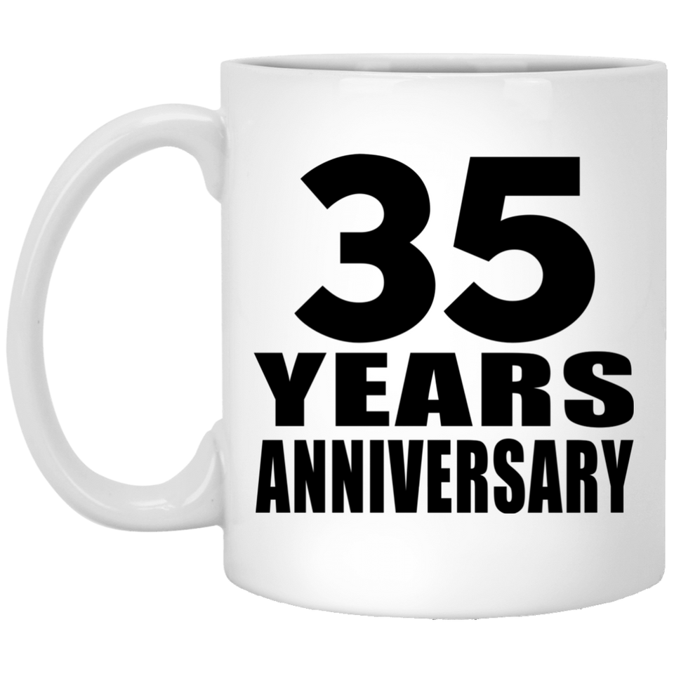 35th Anniversary 35 Years - 11 Oz Coffee Mug