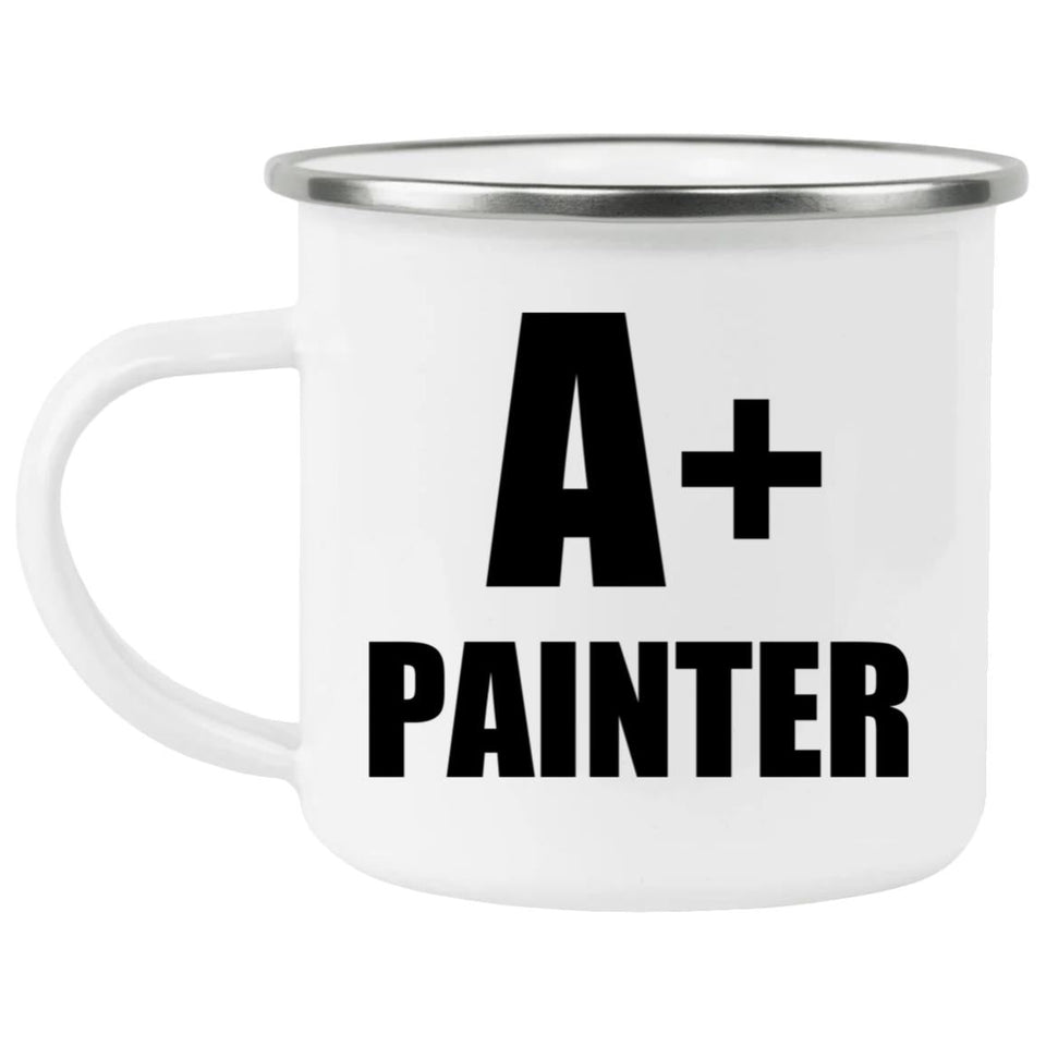 A+ Painter - 12oz Camping Mug