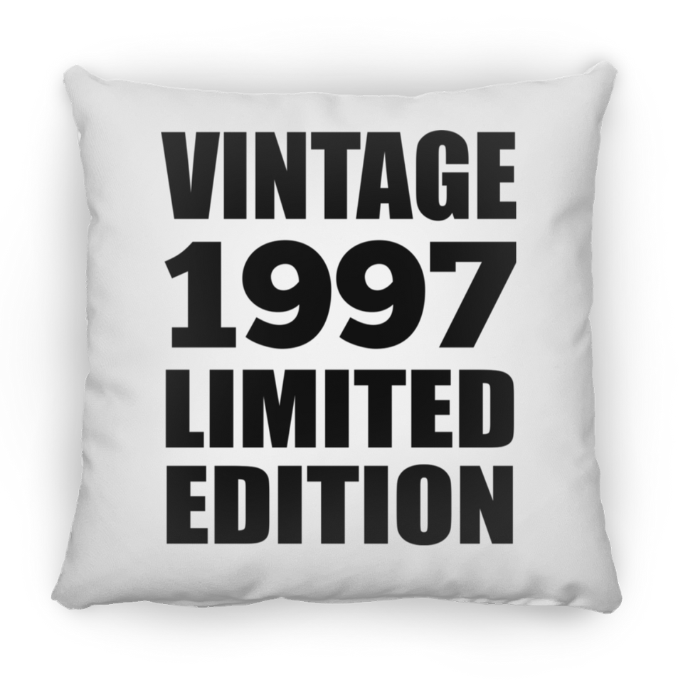 27th Birthday Vintage 1997 Limited Edition - Throw Pillow