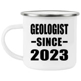 Geologist Since 2023 - 12oz Camping Mug