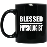 Blessed Physiologist - 11oz Coffee Mug Black