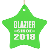 Glazier Since 2018 - Star Ornament