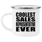 Coolest Sales Representative Ever - 12oz Camping Mug