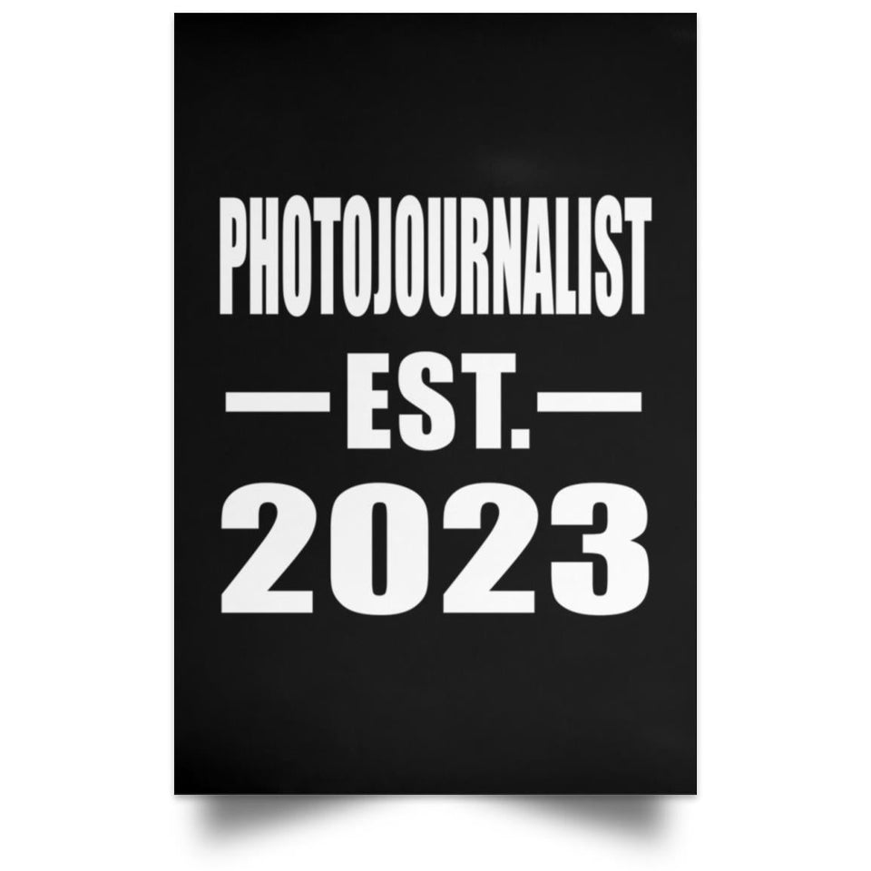 Photojournalist Established EST. 2023 - Poster Portrait