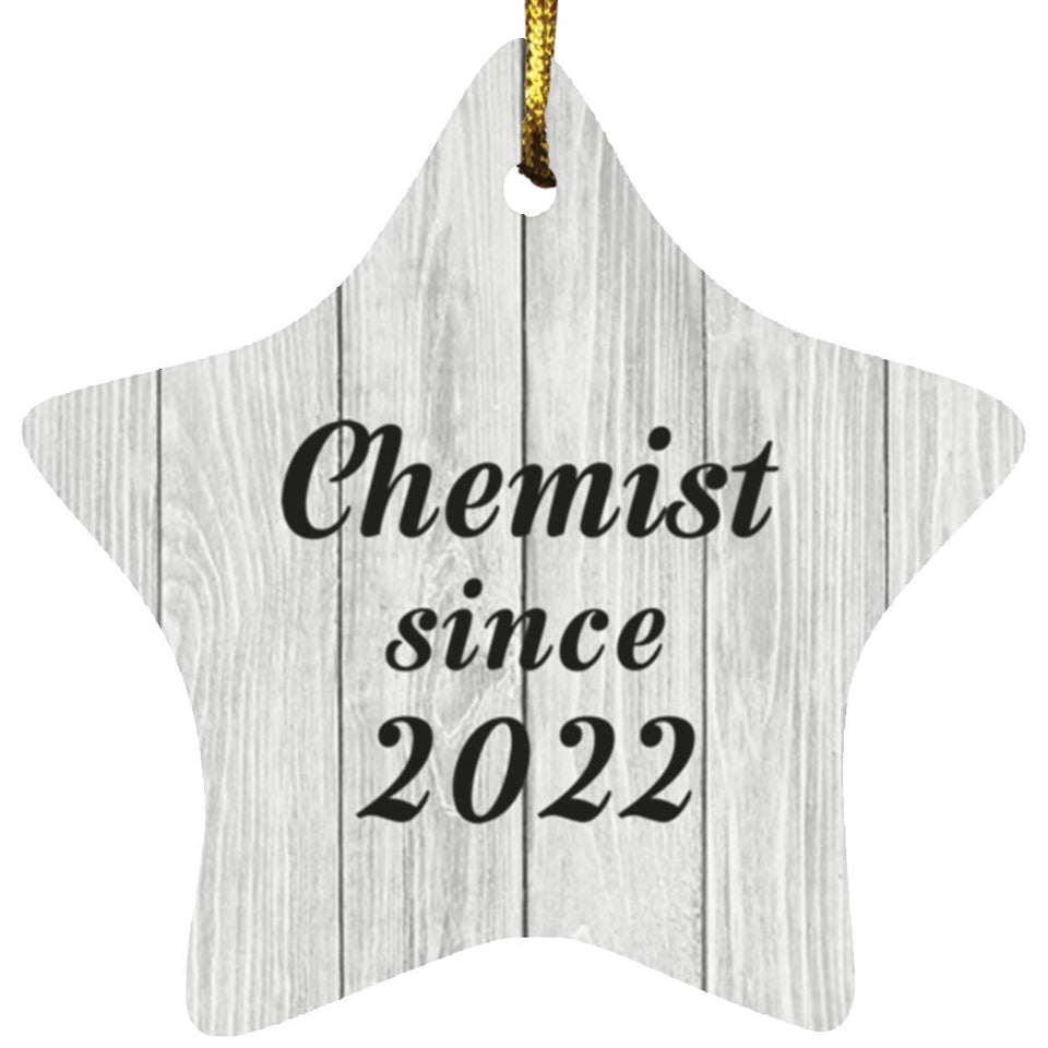 Chemist Since 2022 - Star Ornament F