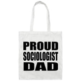 Proud Sociologist Dad - Tote Bag White