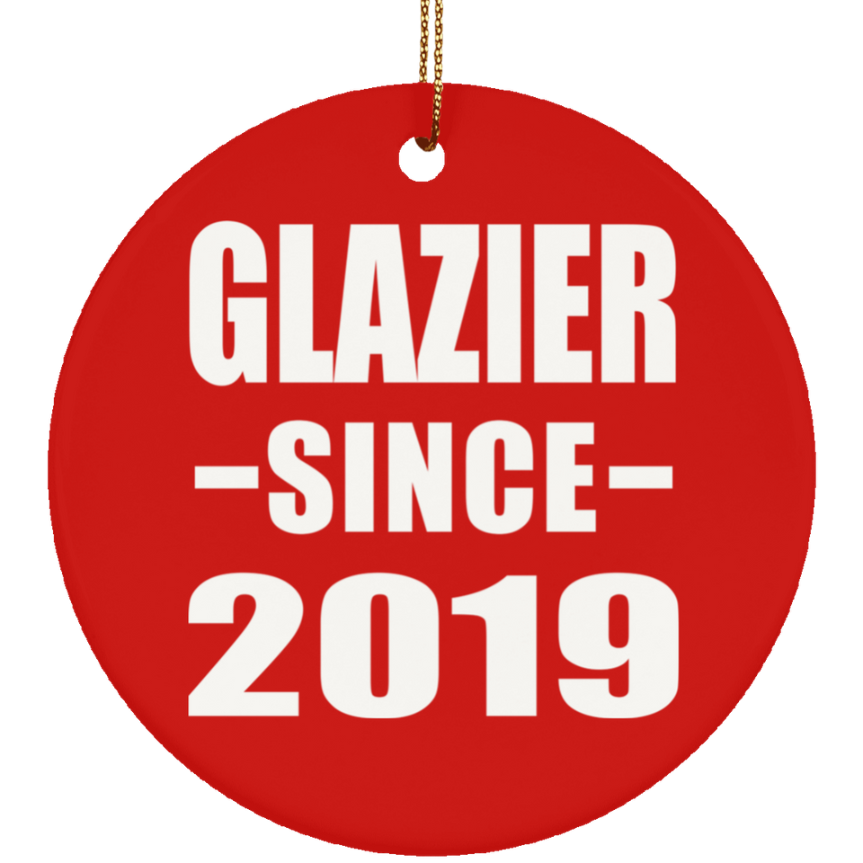 Glazier Since 2019 - Circle Ornament