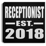 Receptionist Established EST. 2018 - Canvas Square