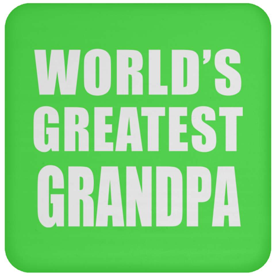 World's Greatest Grandpa - Drink Coaster