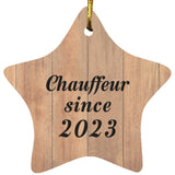 Chauffeur Since 2023 - Star Ornament C