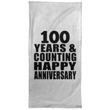 Happy 100th Anniversary 100 Years & Counting - Hand Towel
