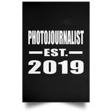 Photojournalist Established EST. 2019 - Poster Portrait