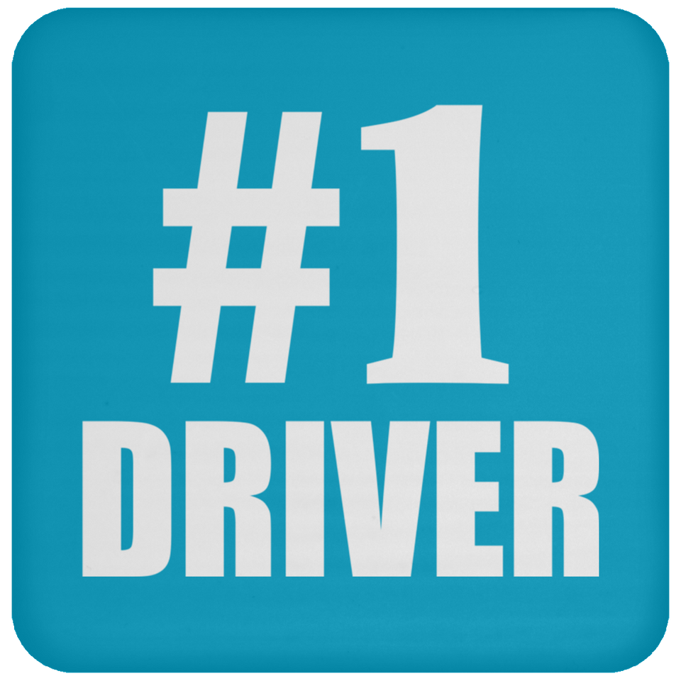 Number One #1 Driver - Drink Coaster