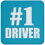 Number One #1 Driver - Drink Coaster