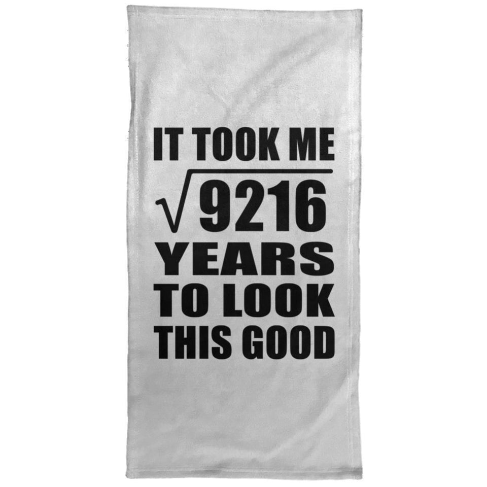 96th Birthday Took Square Root of 9216 Years To Look Good - Hand Towel