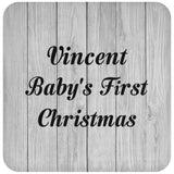 Vincent Baby's First Christmas - Drink Coaster F