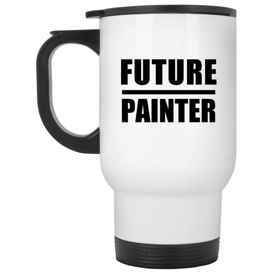 Future Painter - White Travel Mug