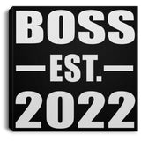 Boss Established EST. 2022 - Canvas Square