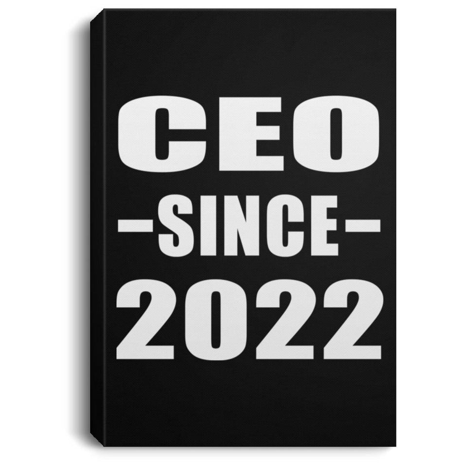 CEO Since 2022 - Canvas Portrait