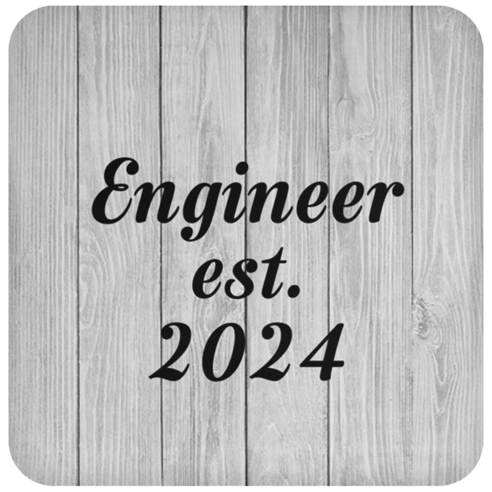 Engineer Established Est. 2024 - Drink Coaster F
