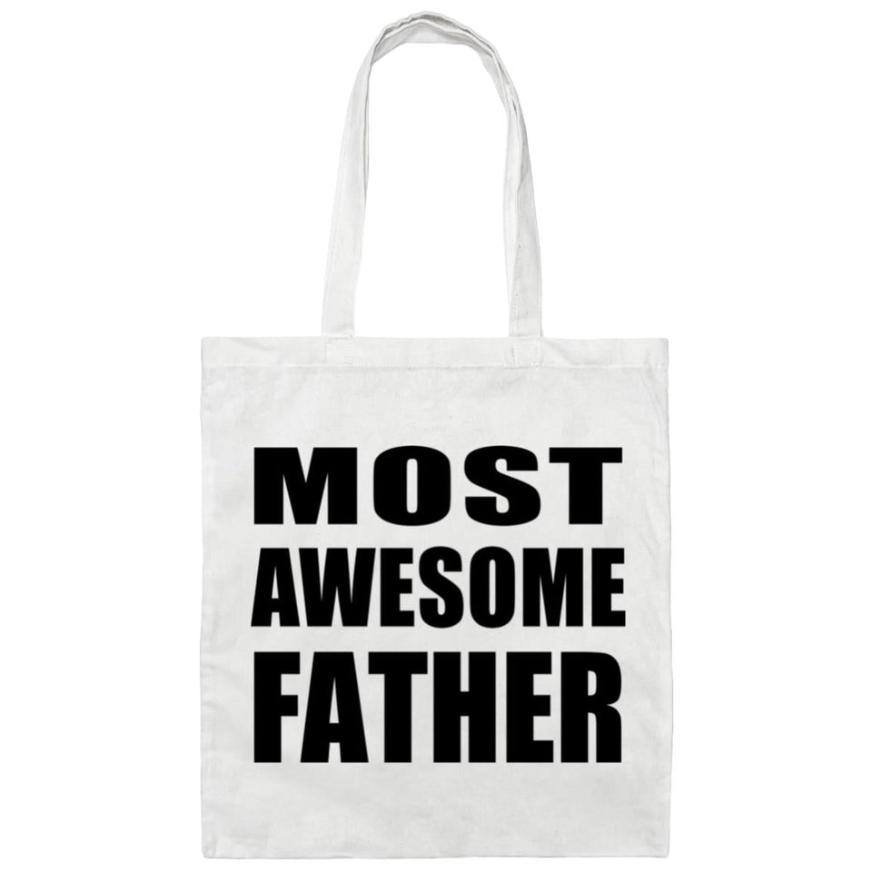 Most Awesome Father - Tote Bag White
