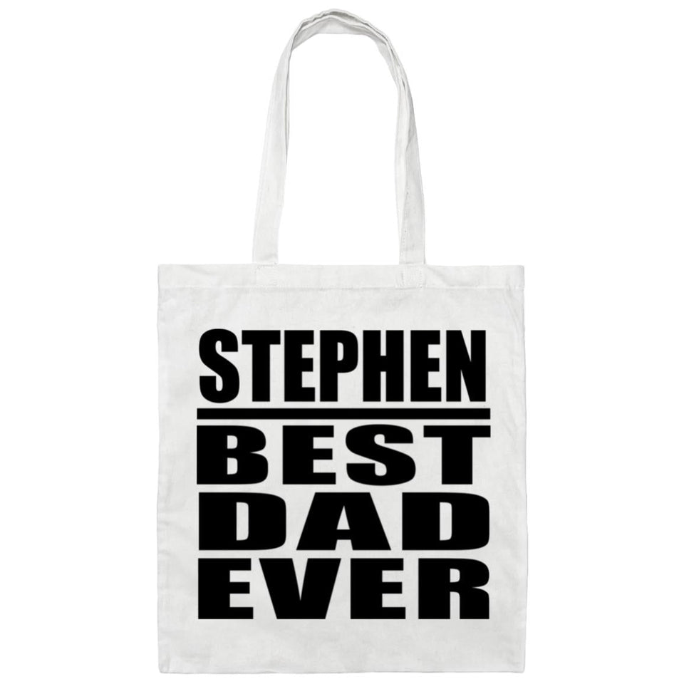 Stephen Best Dad Ever - Tote Bag White