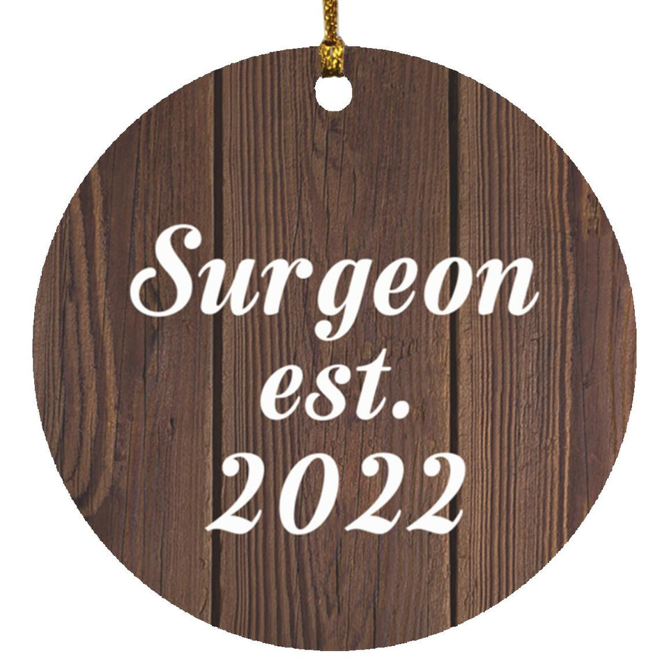 Surgeon Established Est. 2022 - Circle Ornament D