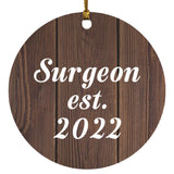 Surgeon Established Est. 2022 - Circle Ornament D