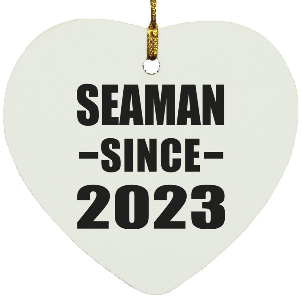 Seaman Since 2023 - Heart Ornament