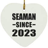 Seaman Since 2023 - Heart Ornament