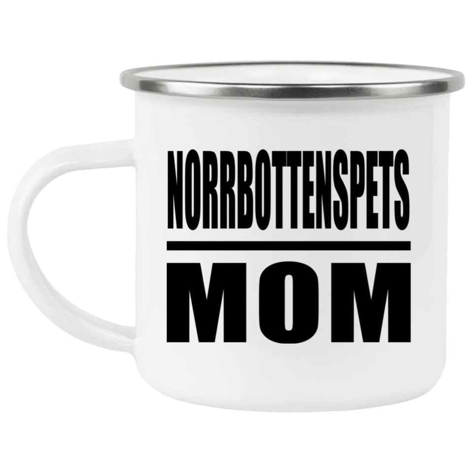 Norrbottenspets Mom - 12oz Camping Mug