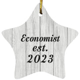 Economist Established Est. 2023 - Star Ornament F