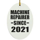 Machine Repairer Since 2021 - Oval Ornament