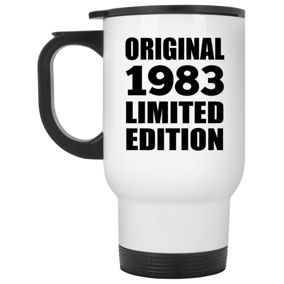 41st Birthday Original 1983 Limited Edition - White Travel Mug